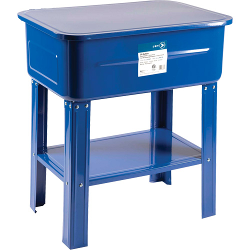 JPW-20 Bac de nettoyage usage intensif, Acier, 20 gal. NTL Industrial