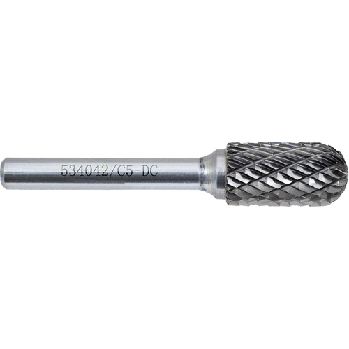 C5-DC Jet-Kut&reg; GP Carbide Burr, 1/2" Dia., 1" Depth of Cut NTL Industrial