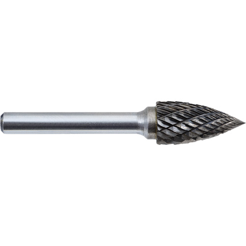G5-DC Jet-Kut&reg; GP Carbide Burr, 1/2" Dia., 1" Depth of Cut NTL Industrial
