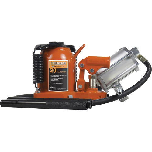 Crics &agrave; bouteille &agrave; air comprim&eacute;, 20 tonne(s), Air comprim&eacute;/hydraulique NTL Industrial