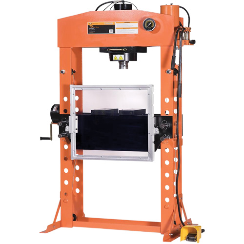 Super Heavy-Duty Shop Presses, 75 tons Capacity NTL Industrial