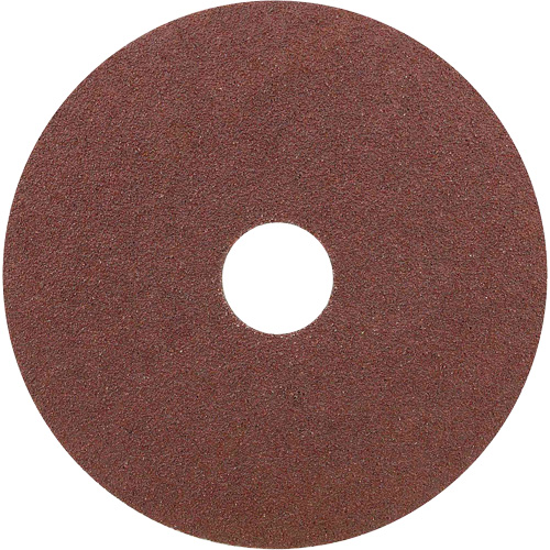 Disque de ponçage en fibre de r&eacute;sine pour meuleuses &agrave; angle — pour l'acier, 4-1/2" dia., Grain A60, Oxyde d'aluminium NTL Industrial