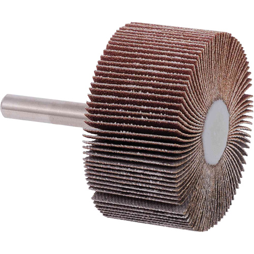 Flap Wheels, 40 Grit, 2" x 1" NTL Industrial