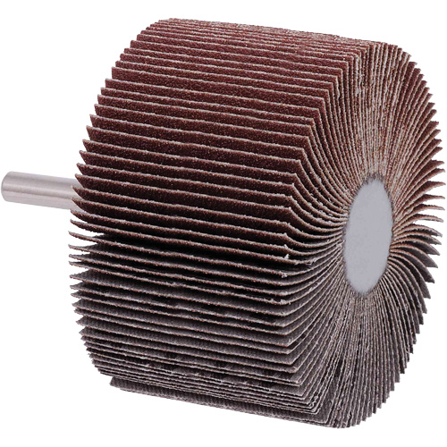 Flap Wheels, 40 Grit, 3" x 2" NTL Industrial