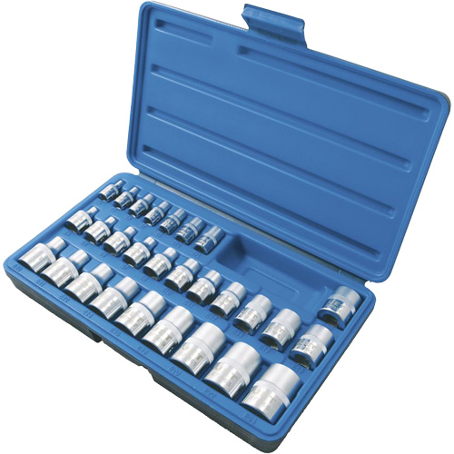 SS328TS Jeu de douilles externes, Torx, Prise 1/2"/1/4"/3/8", 28 mr NTL Industrial