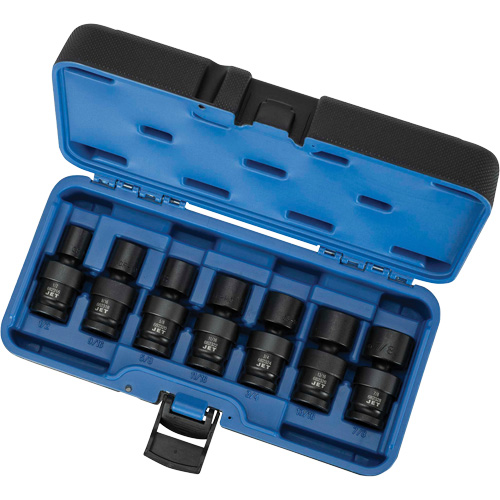 PSU712 Universal Socket Sets, 7 Pcs, Impact, 1/2" Drive Size NTL Industrial