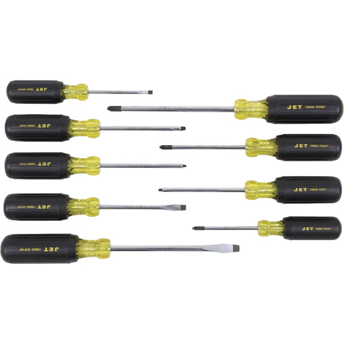 JKS-9S Screwdriver Sets, 9 Pcs. NTL Industrial