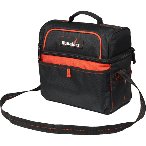 Sac &agrave; outils et glaci&egrave;re de 11", Polyester balistique, Noir/Rouge NTL Industrial