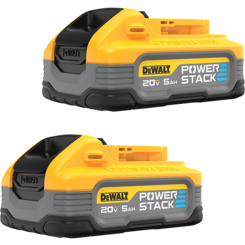 POWERSTACK Battery 2-Pack, Lithium-Ion, 20 V, 5 Ah NTL Industrial
