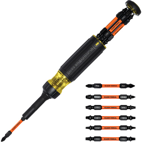 13-in-1 Ratcheting Impact-Rated Screwdriver NTL Industrial