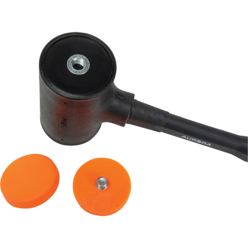 Dead Blow Hammer, 45 oz. Head Weight, Polyurethane Face, Fibreglass Handle, 13" L NTL Industrial