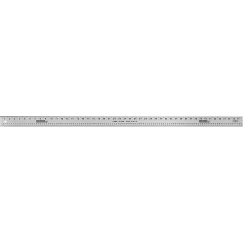 Bordure pouce/m&eacute;trique droite en aluminium, 48" lo, 2" la NTL Industrial