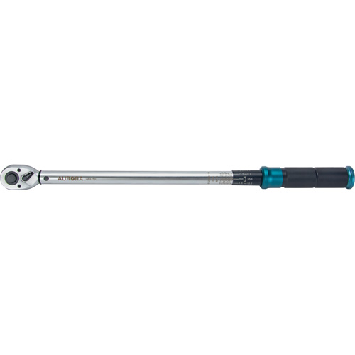 72-Tooth Torque Wrench, Click, 1/2" Square Drive, 25 - 250 ft-lbs. NTL Industrial