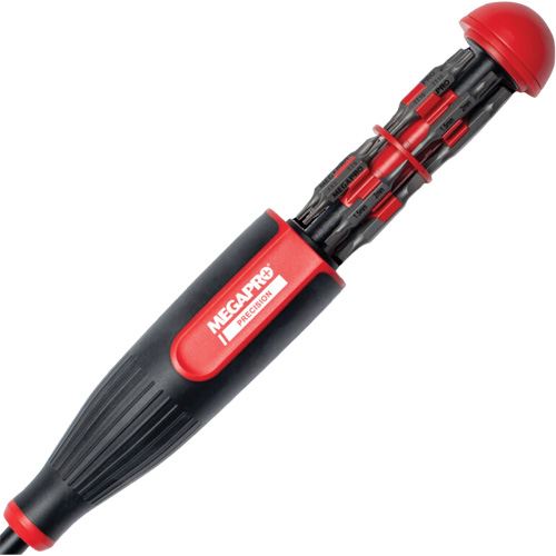 24-in-1 Precision Multi-Bit Screwdriver, Cushion Grip Handle NTL Industrial