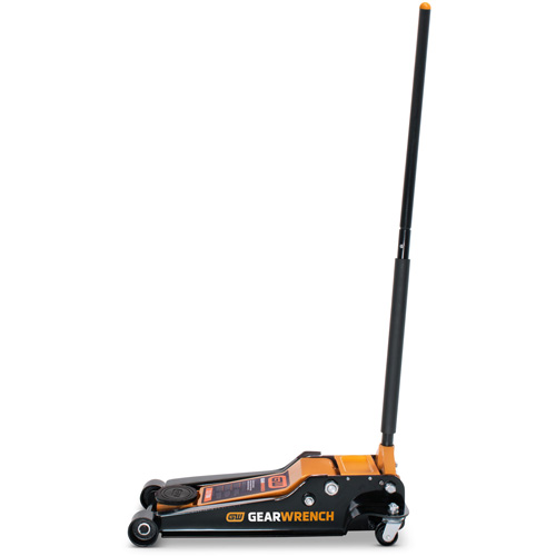 Low Profile Floor Jack, 3.5 Ton(s) Capacity, 3-3/4" Lowered, 21-3/4" Raised, Manual Hydraulic NTL Industrial