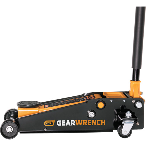 Heavy-Duty Floor Jack, 3 Ton(s) Capacity, 5-1/4" Lowered, 18-1/4" Raised, Manual Hydraulic NTL Industrial