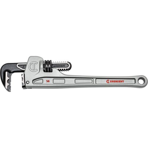 Cl&eacute; &agrave; tuyau &agrave; m&acirc;choires K9, Cap des m&acirc;choires 2-3/8", Longueur 14", Fini Rev&ecirc;tement en poudre, Prise Non-ergonomique NTL Industrial