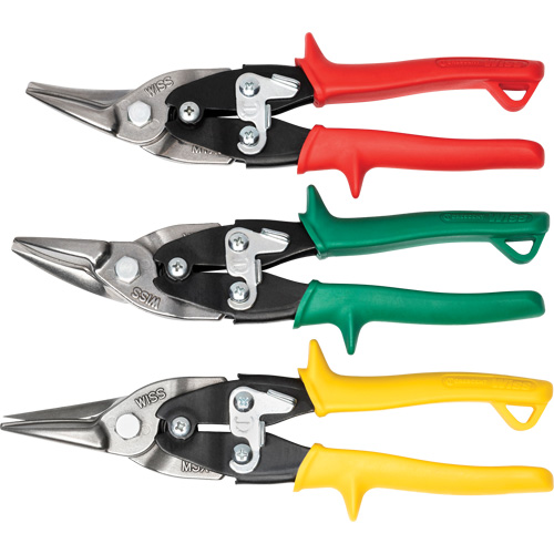 MetalMaster&reg; 3-Piece Compound Action Aviation Snip Set NTL Industrial