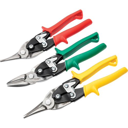 MetalMaster&reg; 3-Piece Compound Action Aviation Snip Set NTL Industrial