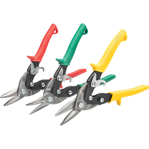 MetalMaster&reg; 3-Piece Compound Action Aviation Snip Set NTL Industrial