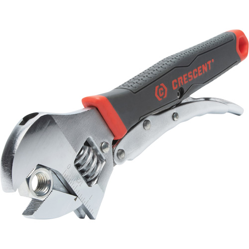 Cl&eacute; bimat&eacute;riau verrouillable et ajustable, 10" lo, la max. 2-18/25", Chrome/Poli NTL Industrial