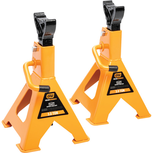 Cric &agrave; rochet, Tige verrouillable, Capacit&eacute; de 3 tonnes, 11-3/4" - 17-1/2" h NTL Industrial