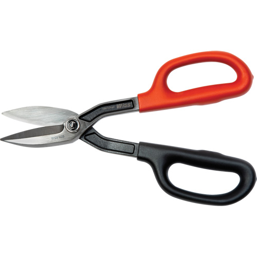 Cisaille de ferblantier droite, Longueur de coupe de 2", Coupe Droit NTL Industrial
