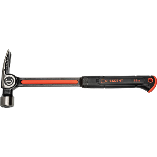 Marteau de charpente &agrave; face meul&eacute;e, 28 oz, Prise en Acier plein, 16" lo NTL Industrial