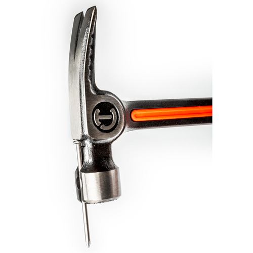 Marteau de charpente &agrave; face meul&eacute;e, 28 oz, Prise en Acier plein, 16" lo NTL Industrial