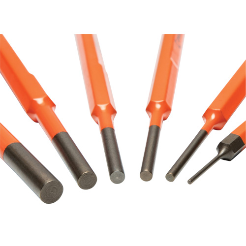 Pin Punch Set, 6 Pieces NTL Industrial