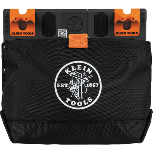 Bucket Work CentreS-Hook Hardware Pouch Module, Nylon, 1 Pockets, Black/Orange NTL Industrial