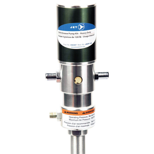 JAGP-120 Ensemble de pompe &agrave; graisse robuste avec commande pneumatique NTL Industrial