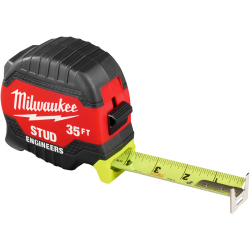Ruban &agrave; mesurer Stud, 1-5/16" x 35' NTL Industrial