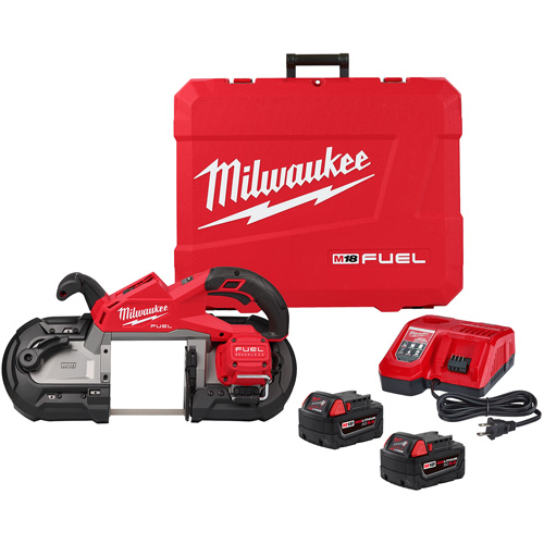 M18 FUEL Deep Cut Band Saw Kit, 18 V, 5" Capacity NTL Industrial