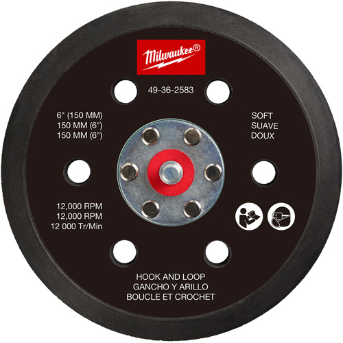 Soft Hook and Loop Sander Backing Pad NTL Industrial