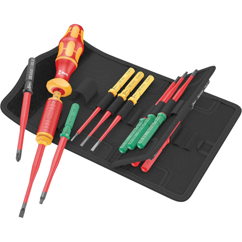 15-Piece Kraftform Kompakt Torque VDE Blade Set, 1000 V NTL Industrial