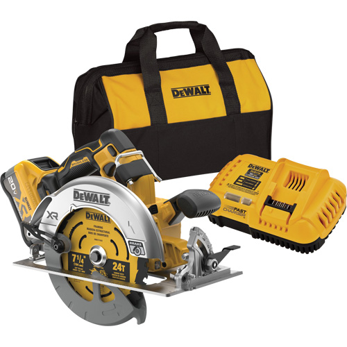 MAX* XR&reg; Brushless Cordless Circular Saw Kit with XR POWERPACK, 7-1/4", 20 V NTL Industrial