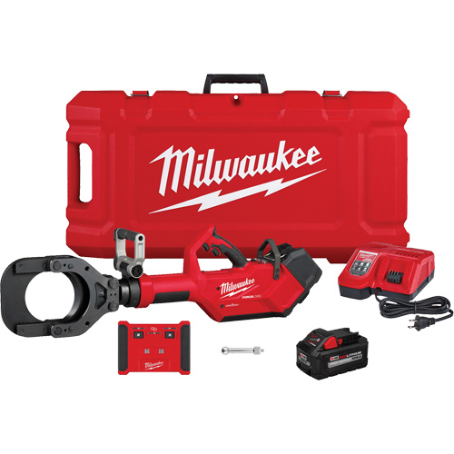 Coupe-c&acirc;ble pour c&acirc;bles souterrains de 5" M18 FORCE LOGIC avec t&eacute;l&eacute;commande sans fil NTL Industrial