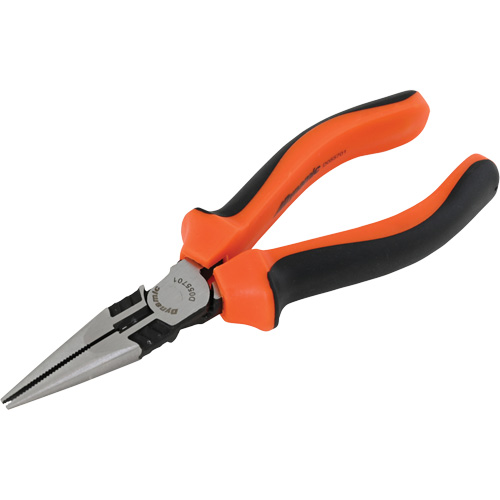 Long Nose Pliers with Comfort Handles, 6-1/2" L NTL Industrial