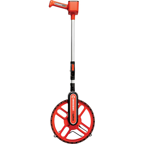 Measuring Wheel, 12"/30 cm, 9999' Range, Inches/Feet NTL Industrial