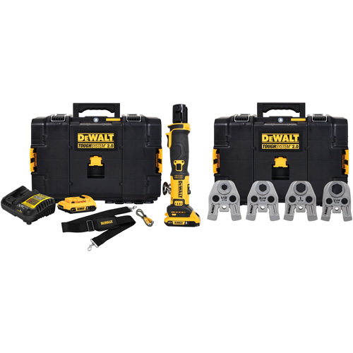 Compact Press Tool Kit with CTS Jaws, 1/2" - 1-1/4", Power Driven NTL Industrial