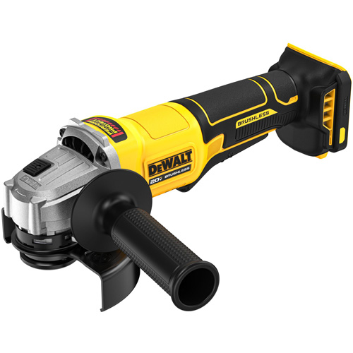 Brushless Cordless Paddle-Switch Grinder (Tool Only), 4-1/2" Wheel, 20 V NTL Industrial