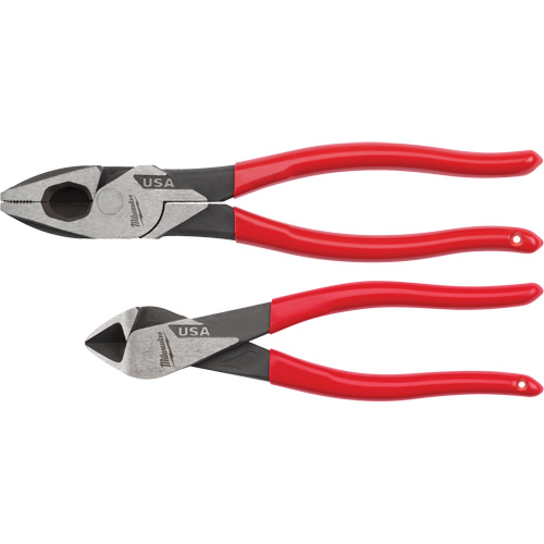Dipped Grip Cutting Pliers Set, 2 Pieces NTL Industrial