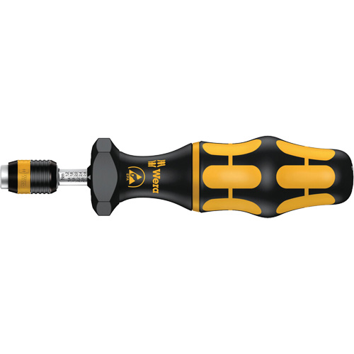 Tournevis dynamom&eacute;trique r&eacute;glable s&eacute;rie Kraftform 7400 ESD, Gamme de couple 2.5 - 29 lb-pi, 6" Longueur NTL Industrial