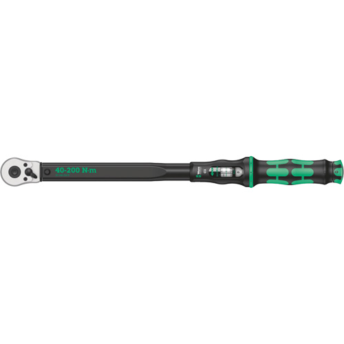 Click-Torque C3 Torque Wrench with Reversible Ratchet, Click, 1/2" Square Drive, 40 - 200 Nm NTL Industrial