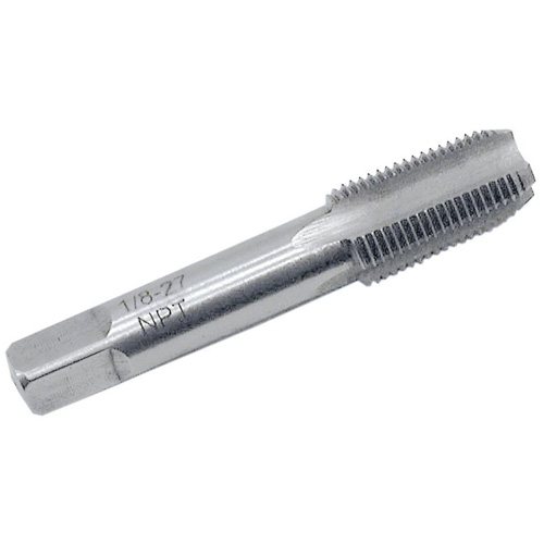 Taraud d'alliage pour tuyau, 3/8"-18, Conique, Carbure NTL Industrial