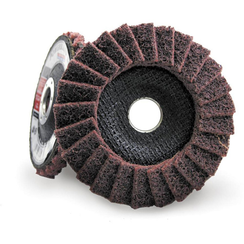 POWERBLEND SCD Surface Conditioning Flap Disc, 4-1/2" x 7/8", Type 29, Medium Grit NTL Industrial