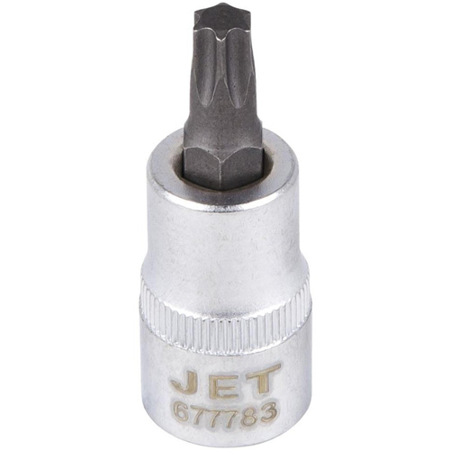 Bit Socket, Torx&reg;, T-45 x 2" L, 3/8" Drive NTL Industrial