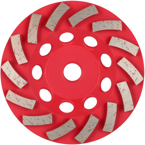 Meule boisseau diamant&eacute;e &agrave; 14 segments Turbo DIAMOND MAX NTL Industrial
