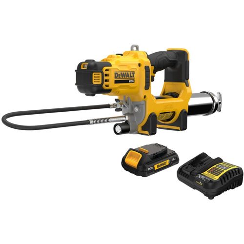 MAX* Cordless Variable 2-Speed Grease Gun Kit, Lithium-Ion, 20 V NTL Industrial